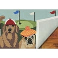 thumbnail image 4 of Liora Manne Frontporch Putts & Mutts Indoor Outdoor Area Rug Multi, 4 of 4