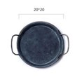 thumbnail image 3 of Vajilla Placa Asas Vajilla para Dulces, Queso, Pan, Café, Té - S S Baoblaze Plato Retro Occidental, 3 of 8