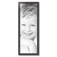 thumbnail image 2 of ArtToFrames 11x31" Sloped Dark Walnut Picture Frame, Brown Wood Poster Frame, with Regular Acrylic and Foam Backing 3/16 inch (FBPL-4820), 2 of 7