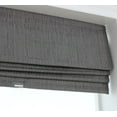 thumbnail image 6 of Everyday Celebration Cordless Room Darkening Roman Window Shades,Pepper 36 x 64 in, 6 of 7