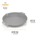 thumbnail image 6 of Petromax Cast Iron Fire Skillet for Kitchen or Camping, Pre-Seasoned Cookware for Campfire or Home Oven and Stove, Conducts Heat Evenly, Side Handles, 16", 6 of 7