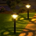 thumbnail image 5 of Clearance PEONAVET Solar Lights Outdoor Waterproof IP55 Solar Powered Landscapes Stake Light,Garden Yard Spots Solar Lights for Outside, 5 of 8