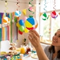 thumbnail image 1 of Decoraciones para fiestas de voleibol, remolinos, set de recortes, accesorios para fotos, temática divertida de voleibol para fiestas en casa,, 1 of 8