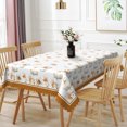 thumbnail image 5 of Tchckioa Autumn Pumpkin Tablecloth,52x70 Inch Rectangle Waterproof Table Cloths for Kitchen Dining Decor, 5 of 6