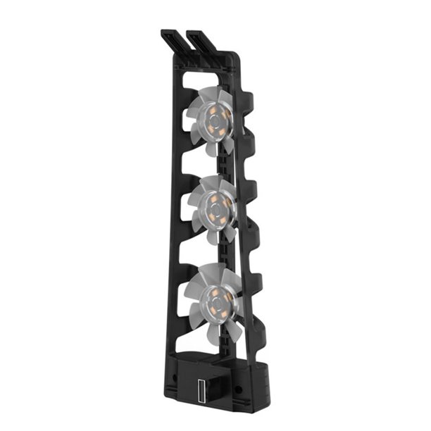 Enfriador de aire para consola, ventilador enfriador externo, actualización de accesorios para juegos, negro Hugtrwg Para estrenar