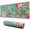 Pioneer Flower Floral, variant on Long Mouse Pads for Desk,Pioneer Flower Floral Print Pattern Desk Mats on Top Of Desks, Desk Mouse Pad Extra Large with 3mm Non-Slip Base and Stitched Edge for Gaming,Office,Work,Home 31.5"x11.8"