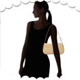 thumbnail image 4 of Zhengup Straw Bag, Beach Bag, Hand-Woven Soft Handbag Underarm Bag, Bohemian Summer Bag Suitable for Vacation Travel Daily(Khaki), 4 of 6