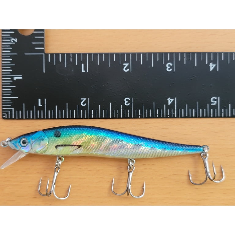Bass Walleye Trout Fishing Lures Hard Metal VIB Jigging Spoon Fishing Lures  - 0.42oz Swimbait With Treble Hooks For Bass, Walleye, Trout In Freshwater  & Saltwater Spoon Lures