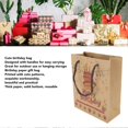 thumbnail image 2 of 12pcs Birthday Gift Bags Cute Large Capacity Happy Birthday Party Favor Bags Gift Favor Bags with Handle for Kids Girls Type 1, 2 of 3