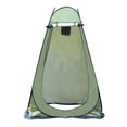 thumbnail image 1 of Tienda de privacidad al aire libre DYNWAVEMX impermeable y resistente ligera para mochileros adecuada para acampar al vestuario verde, 1 of 6