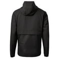 thumbnail image 3 of Men's-Cutter & Buck  Black Columbus Crew Charter Eco Recycled Anorak Jacket, 3 of 3