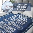 thumbnail image 5 of LHSHID 60th Birthday Gifts Blanket Bed Flannel Plush Throw Birthday Presents for Party Milestone Christmas Blue Numbers 60x80in, 5 of 5