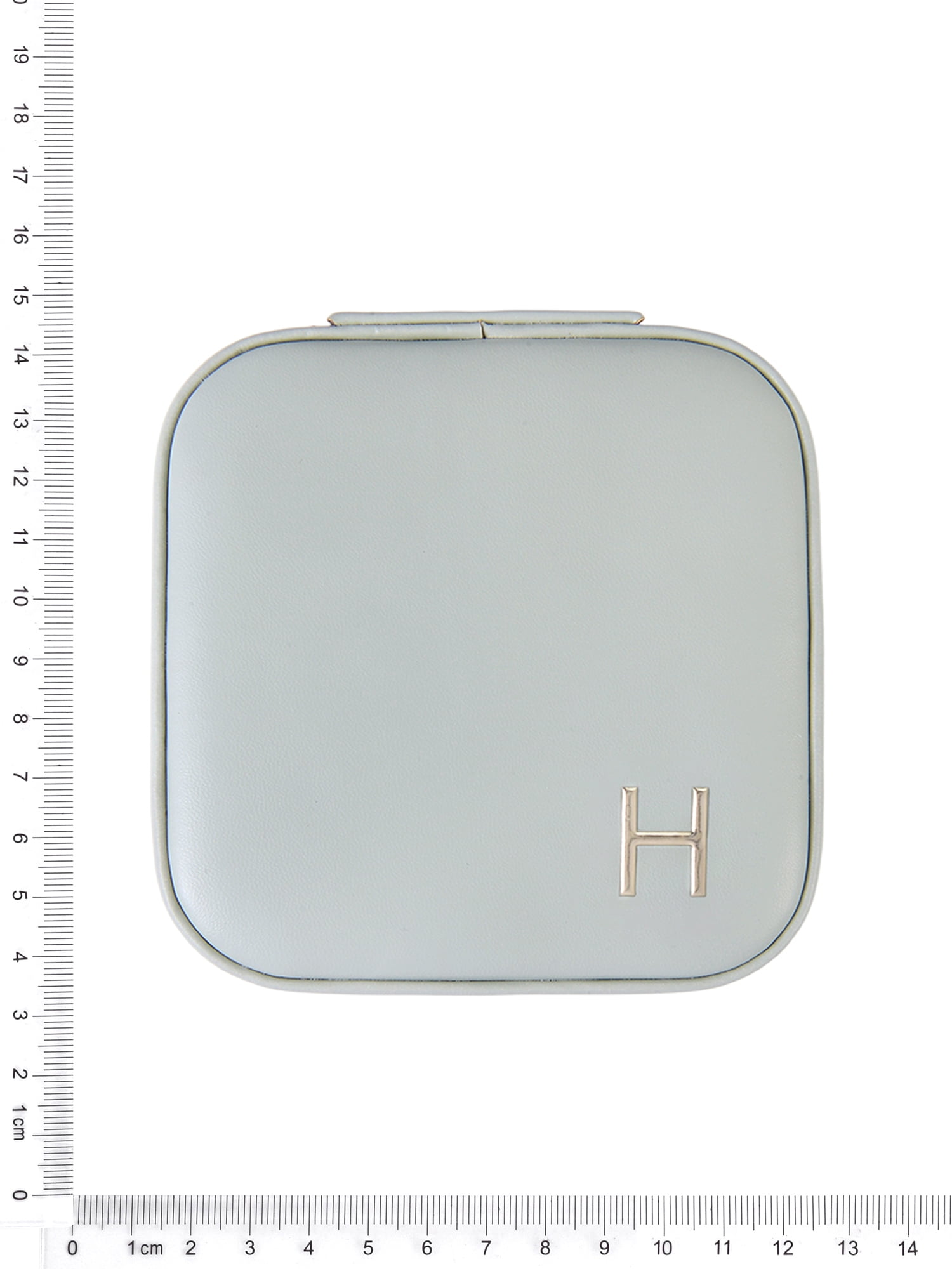 Time and Tru Square Sage Initial "H" Jewelry Organizer