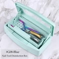 thumbnail image 2 of Nail Tool Sterilization Box Filter Transparent Cover Versatile Sturdy Long Lifespan Sterilization Case for Clean Safe Manicures, 2 of 8