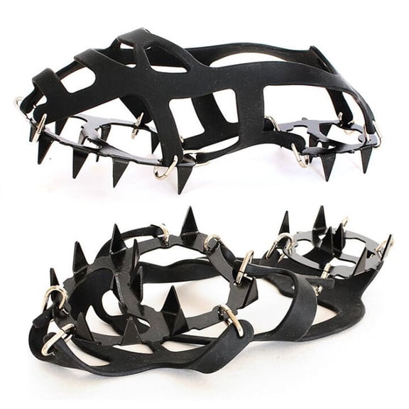 FRCOLOR Snow Boots Snowshoes Anti-slip Crampons Mountaineering Gear