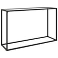 thumbnail image 1 of vidaXL Table Console Transparent 120x35x75 cm Verre Trempé, 1 of 4
