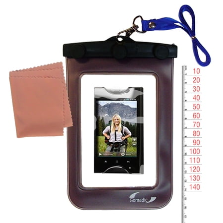 Gomadic Clean and Dry Waterproof Protective Case Suitablefor the Kyocera M9300 to use Underwater