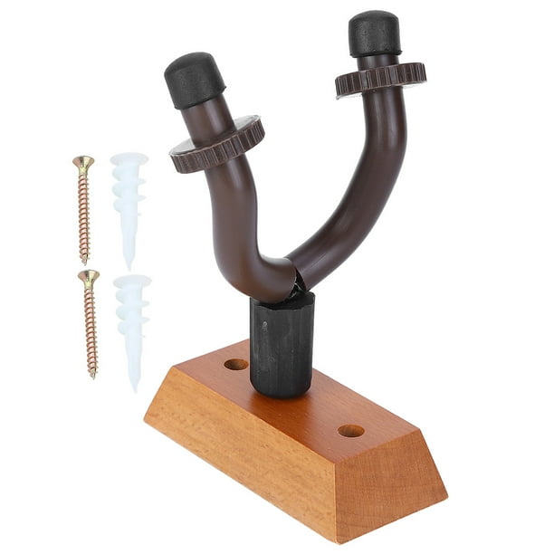Colgador de Pared para Guitarra Jadeshay Madera Base Duradera Soporte para Guitarra