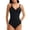 swimsuit 133#Black, variant on WAYUTE Womens One Piece Swimsuits Push Up Underwire Rash Guard Ruched High Waisted Tummy Control Bathing Suit