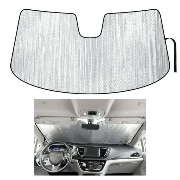 Front Windshield Sunshade for 2017-2025 Chrysler Pacifica Minivan