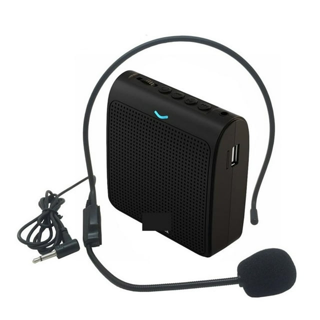 Portable Microphone Loud Speaker Mini Voice Amplifier With USB TF Card FM Radio For Teacher Tour Guide K100 ,Comfortable and Portable