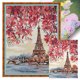thumbnail image 1 of Hilo de bordar Wdftyju algodón egipcio completo punto de cruz de torre impreso 16 quilates 33*41cm, 1 of 9