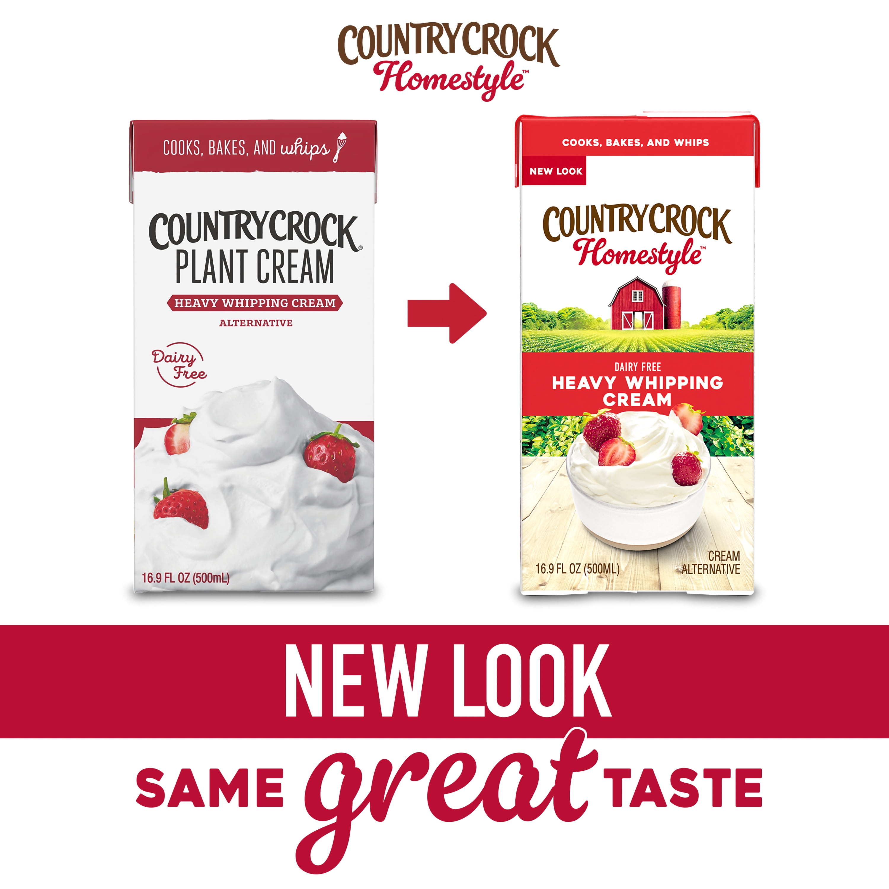 Country Crock Homestyle™ Dairy Free Heavy Whipping Cream (Refrigerated)