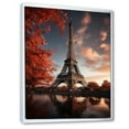thumbnail image 2 of Designart "Enchantment of the Eiffel Tower, France" Cityscapes Floater Framed Canvas Art Print, 2 of 7