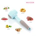 thumbnail image 5 of Meat Tenderizer Hammer Mallet With Comfort Grip Rubber Handle Dual-Sided Meat Pounder For Tenderizing Steak Beef Chicken Lamb Vegetable Minced Meat And Hard Candy Easy To Clean, 5 of 5