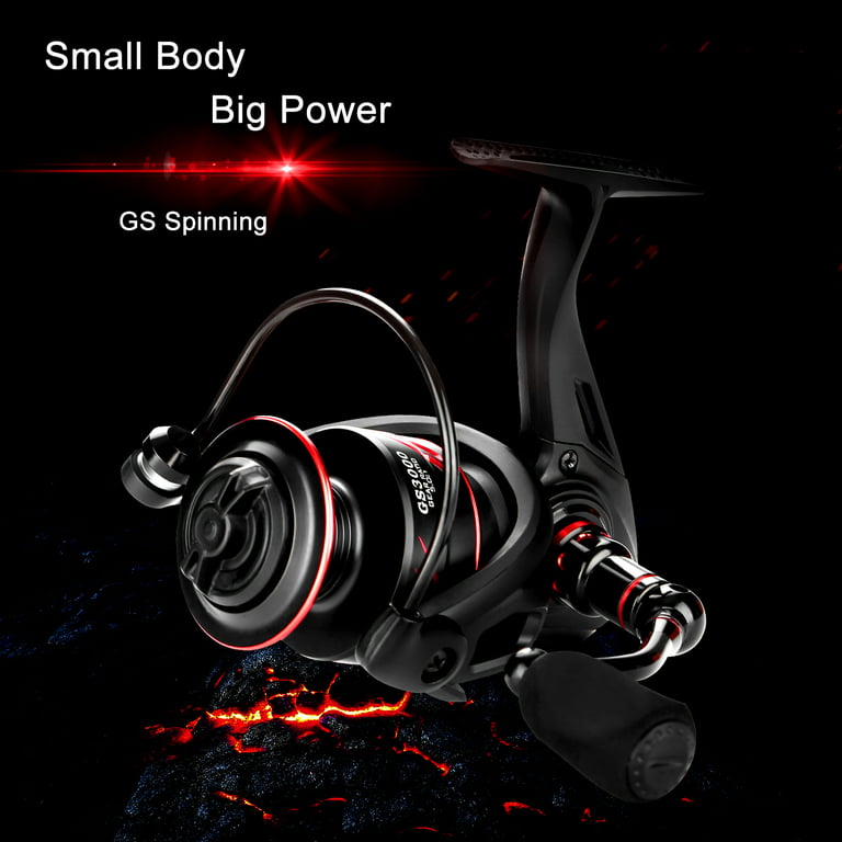 Fishing Reels - New Spinning Reel - Light Weight, Super Smooth Powerful  Reel, 12+1 BB Stainless Steel Ball Bearings for Saltwater or Freshwater,  5.0:1