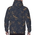 thumbnail image 7 of Sigee Tropical Butterfly for Men's Pullover Hoodie Sweatshirts Adult Casual Long Sleeve Sweatshirts ,Sizes S-4XL-Small, 7 of 7
