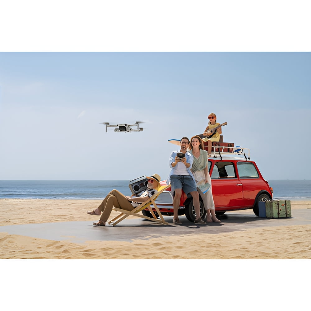DJI Mini 2 Fly More Combo - Ultralight Foldable Drone, 3-Axis Gimbal with 4K Camera, 12MP Photos, 31 Min Flight Time