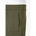 thumbnail image 4 of KingSize Men's Big & Tall 10" Fleece Cargo Shorts, 4 of 5