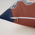 thumbnail image 3 of Kids American Football Cushion Covers 16x16 Inch Set of 4 Boys Football Player Throw Pillow Covers,American Football City Pillow Covers Rugby Ball Game Decorative Pillow Covers (Denver), 3 of 4