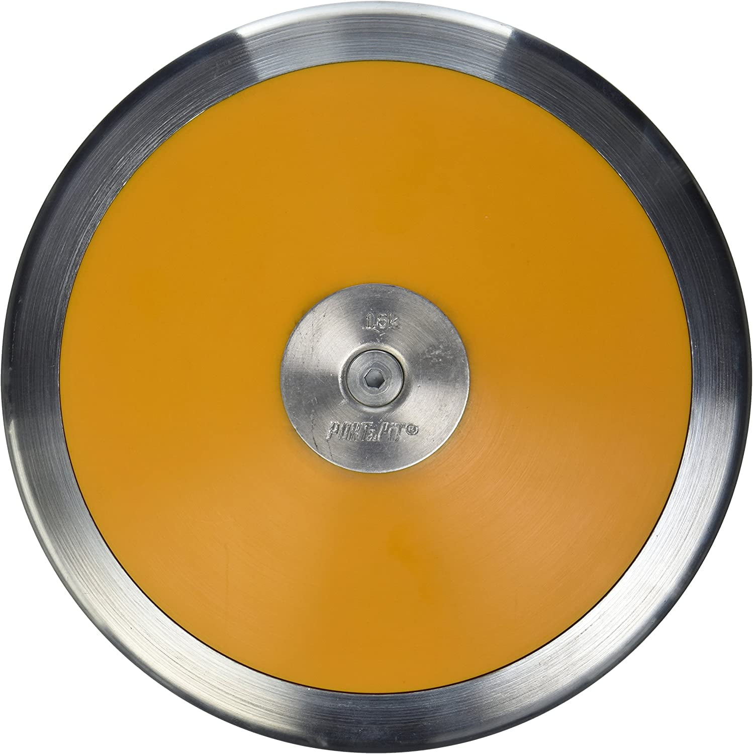 Track and Field Beginner Discus, Gold Lo-Spin - 1.6 Kg