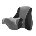 thumbnail image 3 of Almohada para el cuello del coche Sunnimix Juego de Almohadas de apoyo Lumbar para Tesla Model 3 Gris, 3 of 8