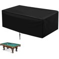 thumbnail image 1 of Housse de Table de Billard en Tissu Polyester Imperméable et Durable (Noir, 210d, 287*155*82cm), 1 of 4