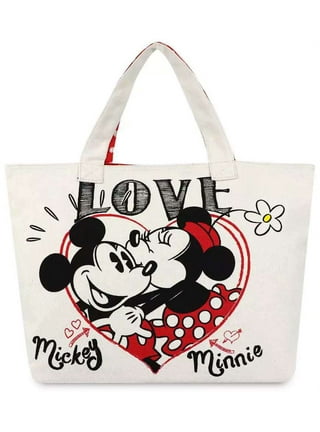 Gucci X Disney Mickey Mouse Print Medium Tote Bag in Natural for