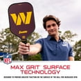 thumbnail image 4 of Franklin Sports NFL Washington Commanders Pickleball Paddle - Official NFL Team Pickleball Paddles - USAP (USAPA) Approved Premium Quality Pickleball Paddles - Authentic Team Logos + Colors, 4 of 12
