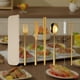 thumbnail image 4 of Juego portátil de cubiertos de acero inoxidable con estuche - Utensilios de camping de 7 piezas, incluyendo cuchillo, tenedor, cuchara, palillos y pajita para viajar, picnic al aire libre, 4 of 6
