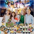 thumbnail image 3 of Goosebumps Party Decorations Paper Plates Tableware Banner Backdrop Balloons Birthday Decor Cake Topper Fans, 3 of 7