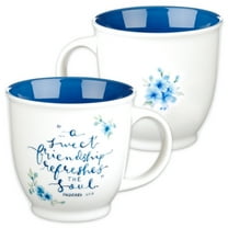 A Sweet Friendship Ceramic Coffee Mug - Proverbs 27:9
