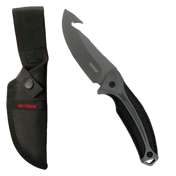 KERSHAW LONEROCK LG FIXED BLADE GUT HOOK
