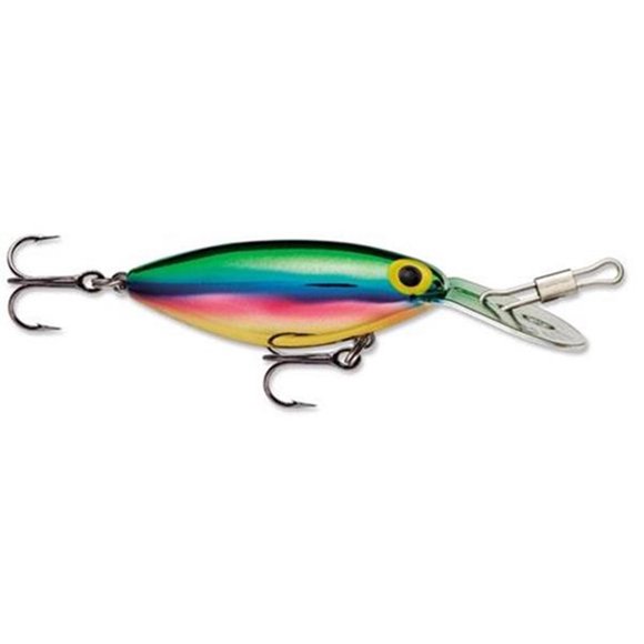 Poisson nageur Storm Original Hot 'n Tot 2-1/2", Metallic Rainbow