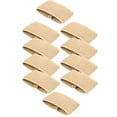 thumbnail image 1 of 10 piezas de correas elásticas para cinturón de senderismo, correas de bucle, banda de retención para 1,5" Caqui, 1 of 8