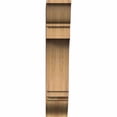 thumbnail image 2 of Ekena Millwork 6"W x 22"D x 30"H Imperial Traditional Rough Sawn Bracket, Western Red Cedar, 2 of 13