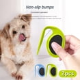 thumbnail image 4 of 2 peines anudados para mascotas, peine anudado para gatos, peine anudado para perros, peine multifuncional 3 en 1 para perros (verde+azul), 4 of 5