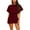 Wine, variant on Tejiojio Casual Women's Shorts Clearance Woman Fashion Solid Button Sleeveless Deep V Lacing Belt Jumpsuit Shorts
