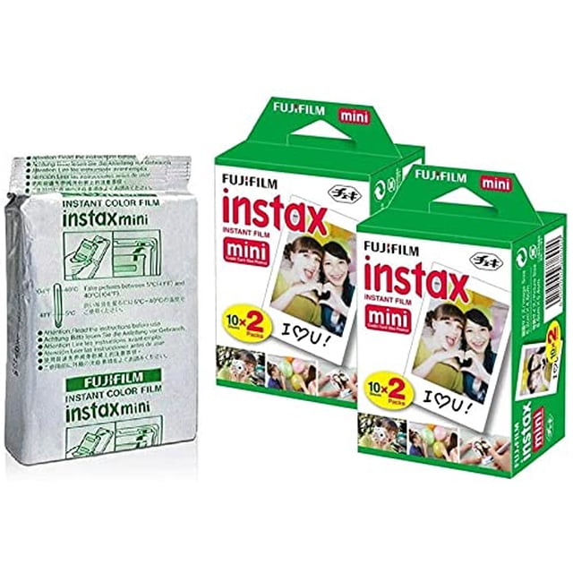 Película instantánea Fujifilm Instax Mini 50 hojas (5 paquetes)