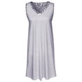 thumbnail image 4 of Metropolitan Manufacturing Womens Nightgown and Robe Set Matching Gown and Robe Sets - Jaguar Print, XL, 4 of 6